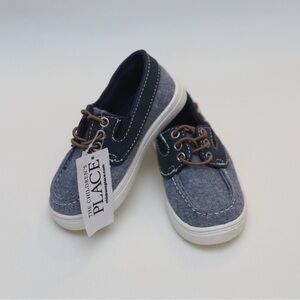 The Children's Place Navy and Denim Blue Kids Dress Shoes